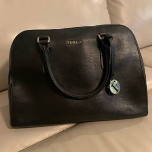 Black Furla bag